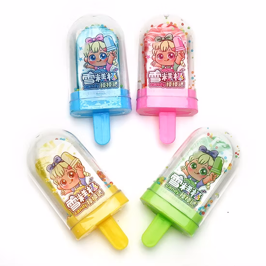 Lollipop with Mini Freeze-Dried Fruit Hard Candy