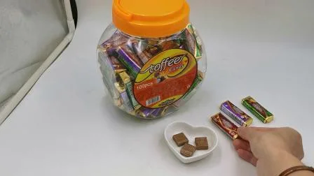Atacado de marca própria personalizada Halal Toffee Candy Chocolate