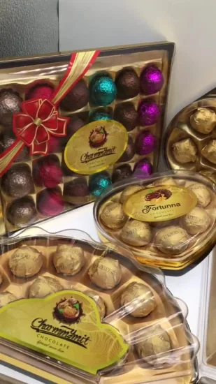 Halal Snacks Doce Noz Revestimento Bola Wafer Chocolate