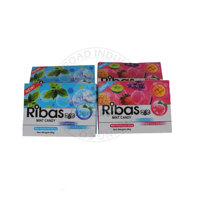 12 unidades de pastilhas para dor de garganta Ribas Hard Candy